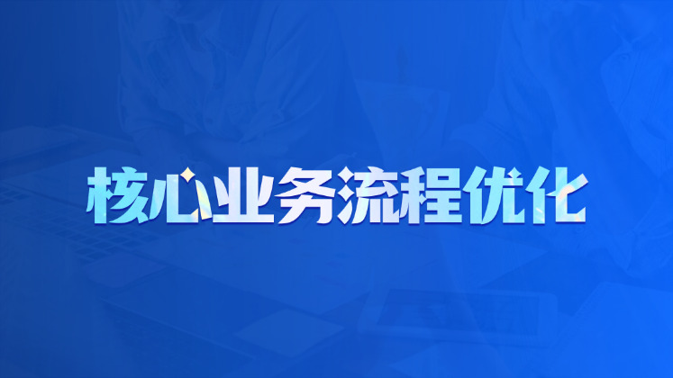 核心业务流程优化